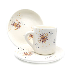set-desayuno-ceramica-artesanal-abejas